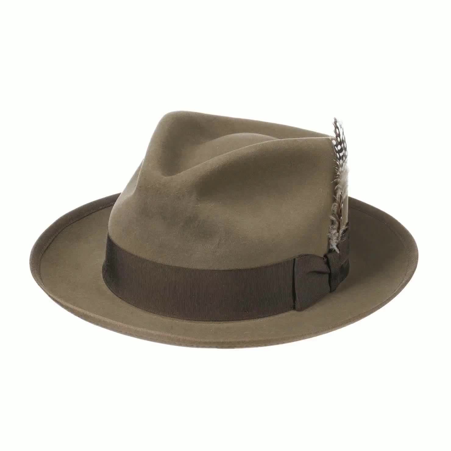 帽子 50s Vintage STETSON Stetsonian 1/4 58cm 41718.jpg