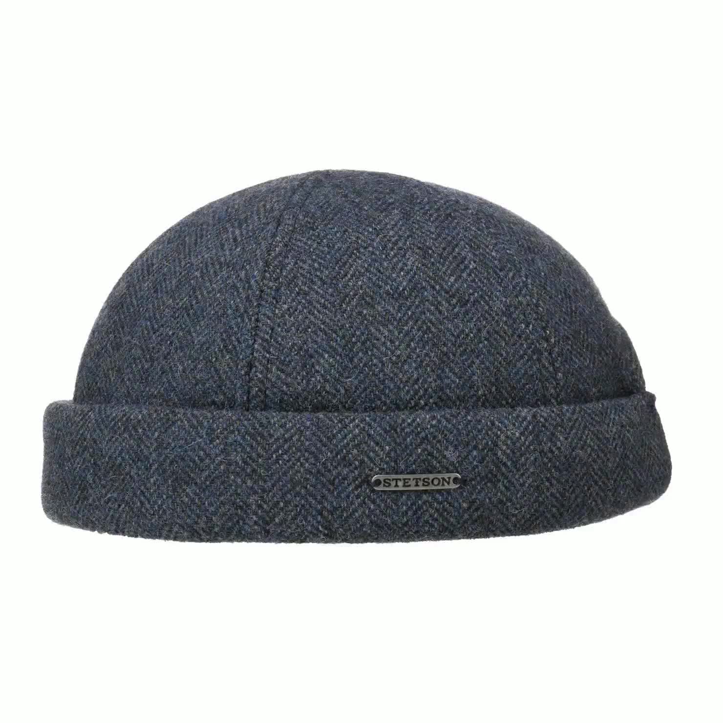 Lavoy Herringbone Wool Docker Hat by Stetson - 79,00 €