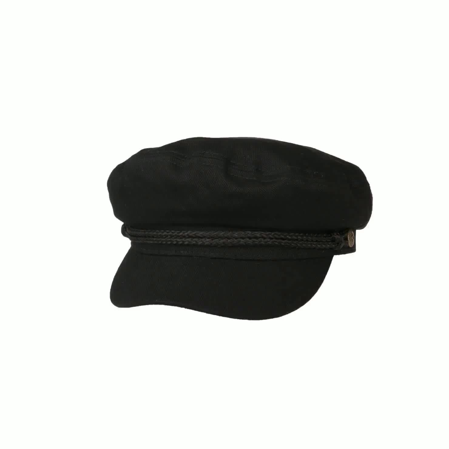【digdigdigdig さん専用】BRIXTON Fiddler Cap L Unisex Fiddler Fisherman Cap in Black – Brixton