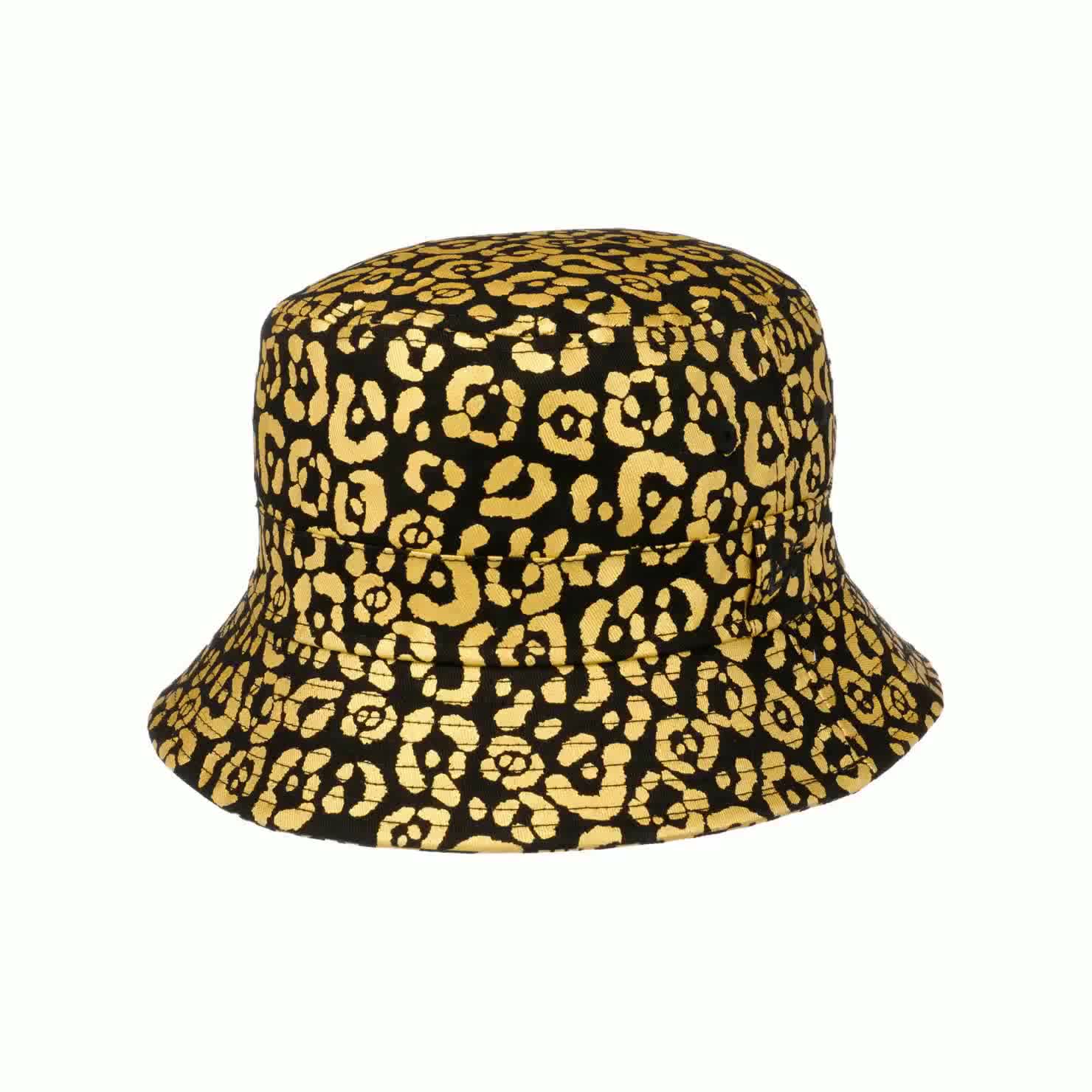 帽子 NEW ERA LEOPARD BUCKET HAT size:S New Era Leopard Women's Bucket Hat Beige/ Animal Print 60565551