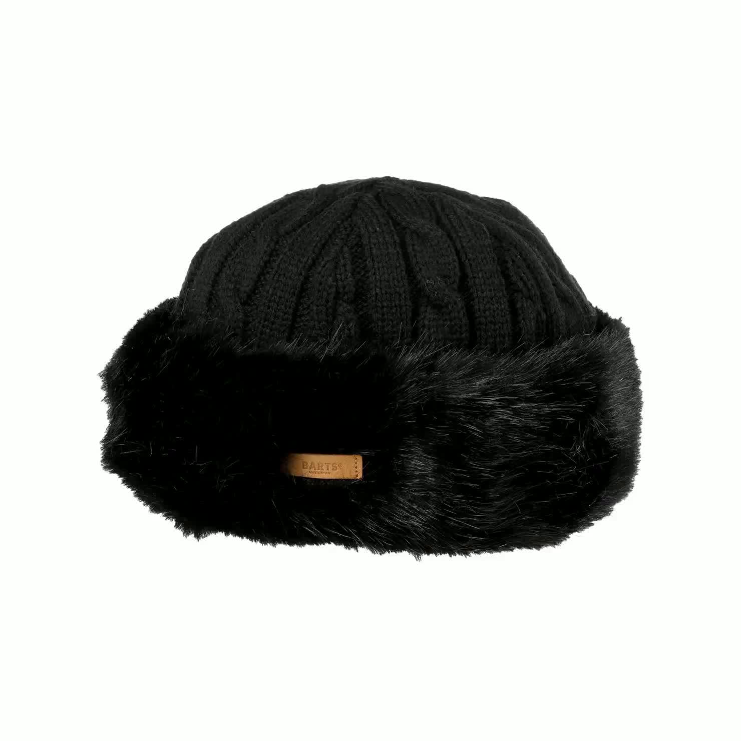 Cable Knit Faux Fur Beanie by Barts - 48,95 €