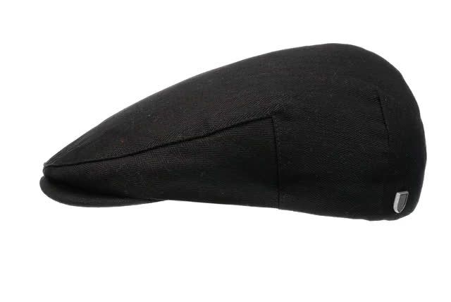 Cotton Herringbone Flat Cap by Brixton - 53,95 €