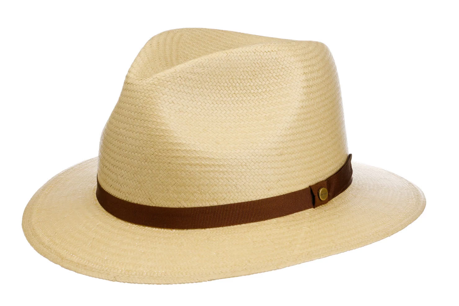 STETSON Chapeau Tokeen Toyo Traveller Homme - en Paille de Soleil d'extérieur avec Ruban Gros Grain Printemps-été, nature, 58-59 STETSON Chapeau Tokeen Toyo Traveller Homme - en Paille de Soleil d'extérieur avec Ruban Gros Grain Printemps-été, nature, 58-59