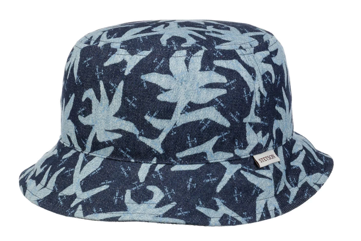 Von Dutch All Over Print Bucket Hat バケットハット Denim Print Bucket Hat by Stetson - 89,00 €