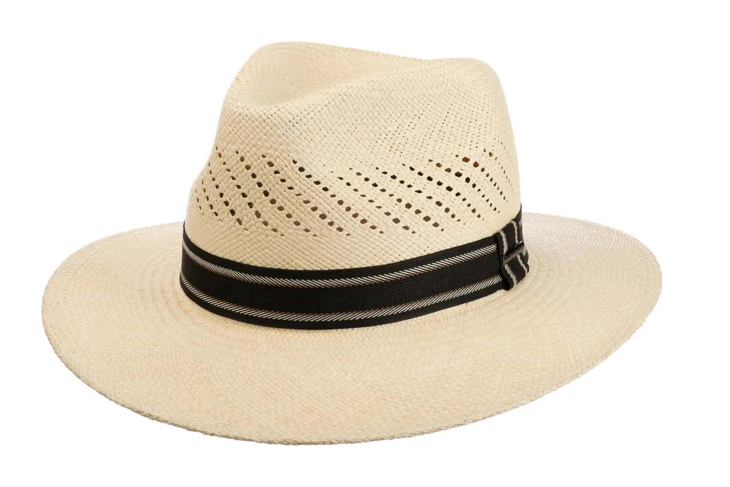 Vented Crown Traveller Panama Hat by Stetson - 207,95 €