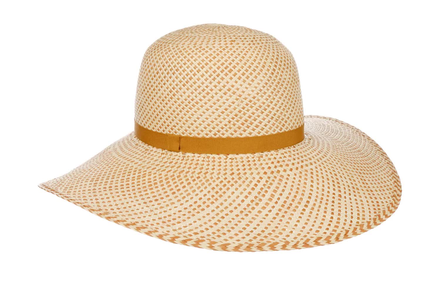 Cappello Di Paglia Lierys Viarella Oro - Estivo, Sole, Spiaggia, Donna - Foto 4