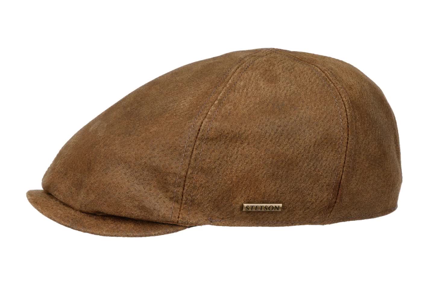 Stetson Casquette Gavroche Kent En Cuir Pigskin Avec Oreillettes & Doublure Polaire – Hiver Homme