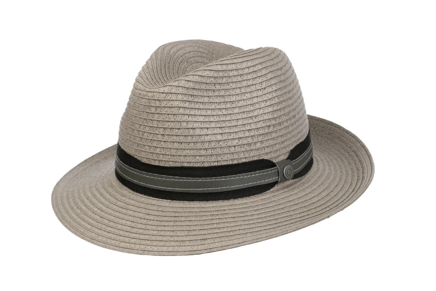 Stetson Cappello In Paglia Di Grano Boater Donna/Uomo - Estivo Da Sole Con Nastro Grosgrain Primavera Estate L 58 59 Cm Natura 102448747