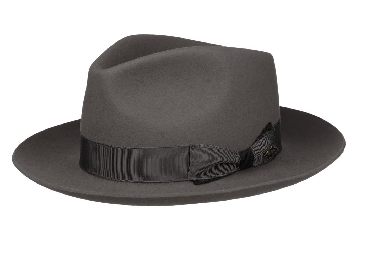 Stoakley Fur Felt Fedora Hat by JJ Hats - £240.95