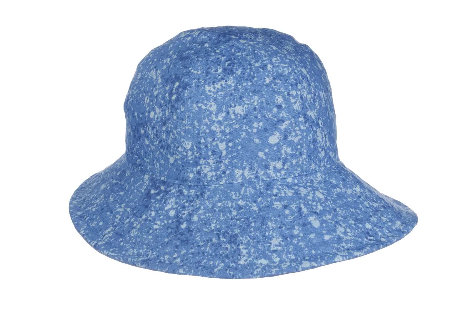 MAYSER Cappello Cloche In Cotone Ruth Donna - Protezione UV 80, Pieghevole, Fatto In EU, Stagione Primavera/Estate