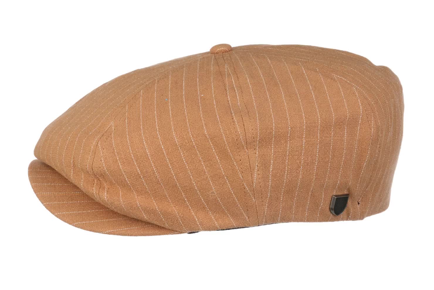 Brood Pinstripe Flat Cap by Brixton - 53,95 €