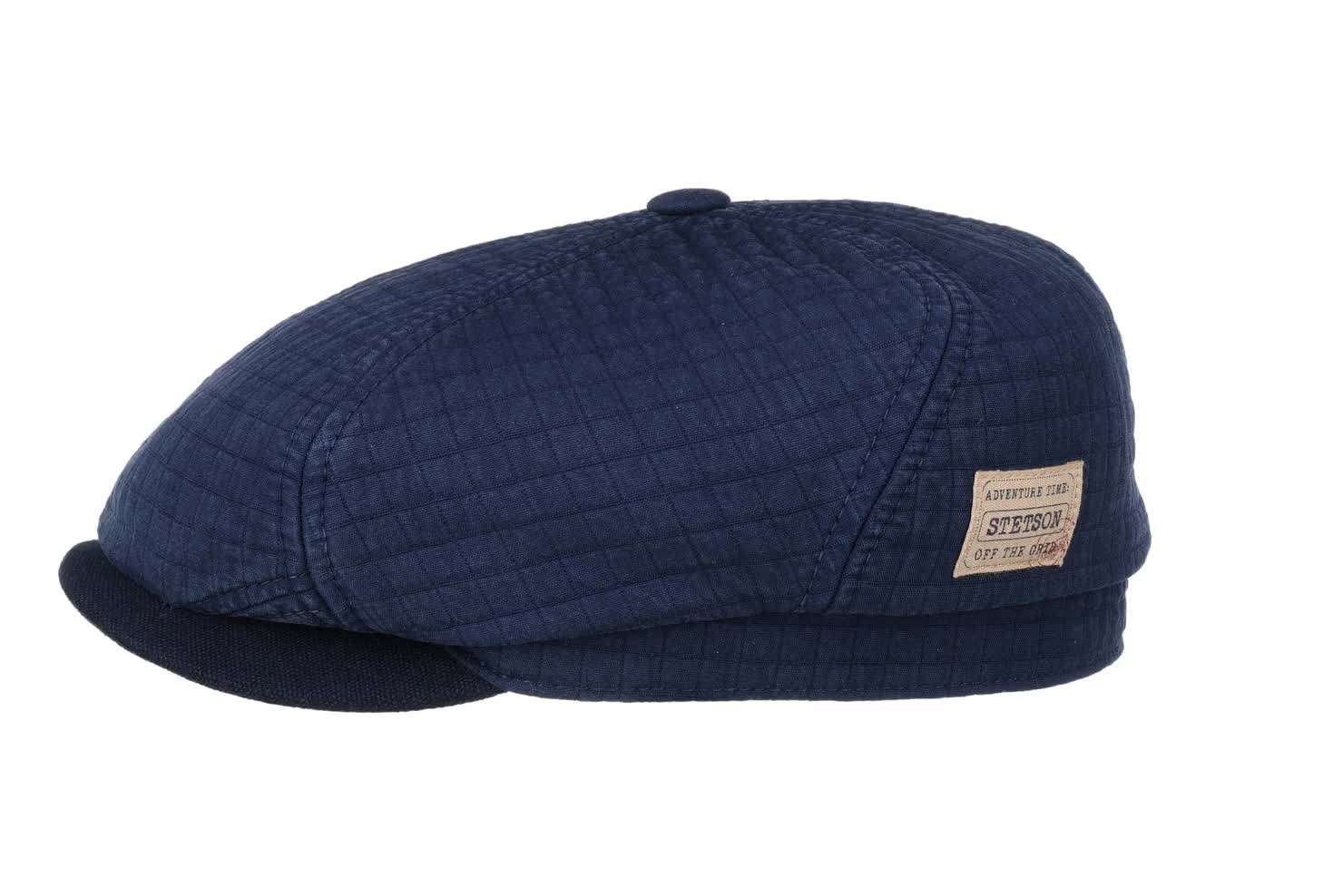 帽子 CottonSerge 6PanelCap 帽子 CottonSerge 6PanelCap Six Panel Cap Quilted Cotton by Stetson